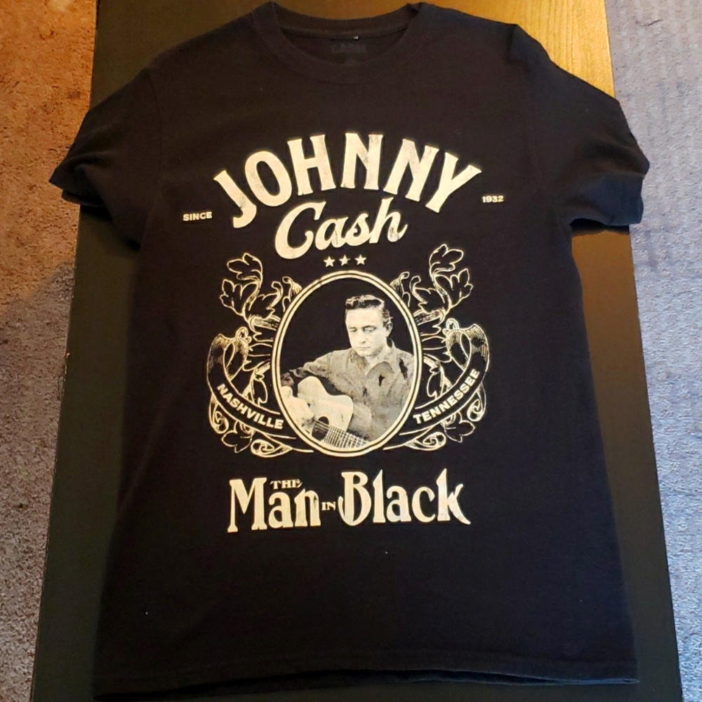 Johnny Cash The Man In Black Tee